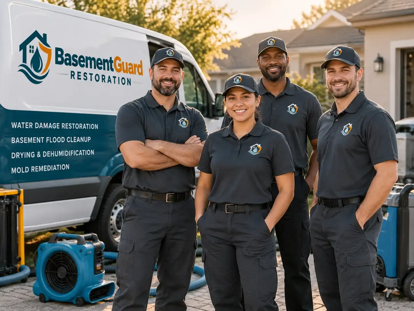 Basement Water Damage Restoration company in Mchenry, MS